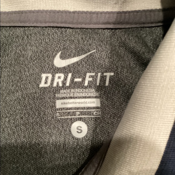 Nike Men’s 3/4 Zip Penn State Long Sleeve Sweatshirt - Picture 3 of 7